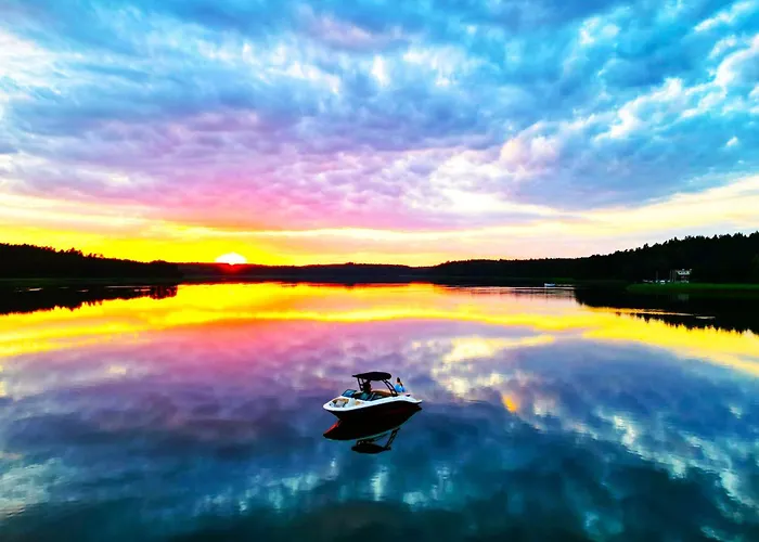 Marina View - Super Widok Na Jezioro, Klimatyzacja, Parking Podziemny, 2Xtv Z Netflix I Max