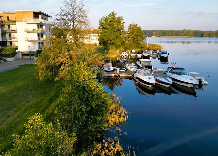 Marina View - Super Widok Na Jezioro, Klimatyzacja, Parking Podziemny, 2Xtv Z Netflix I Max