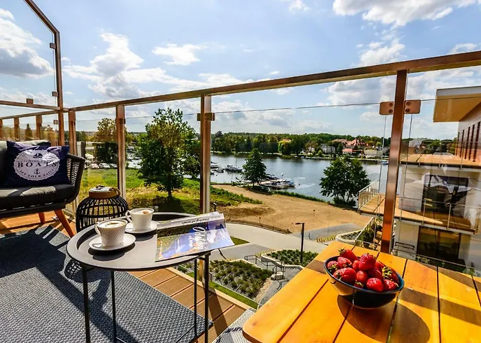 Marina View - Super Widok Na Jezioro, Klimatyzacja, Parking Podziemny, 2Xtv Z Netflix I Max