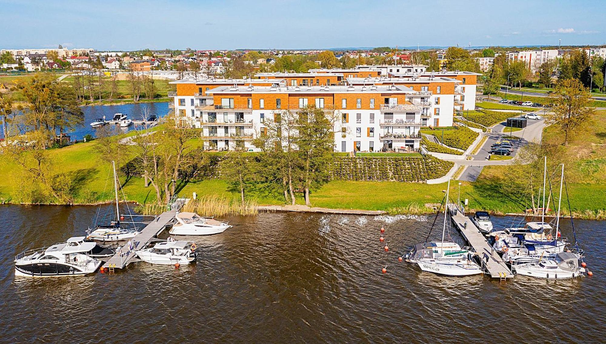 Marina View - Super Widok Na Jezioro, Klimatyzacja, Parking Podziemny, 2xtv Z Netflix I Max Ilawa